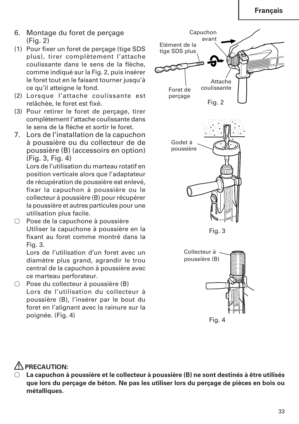 Hitachi Koki USA DH 24PE User Manual | Page 33 / 72