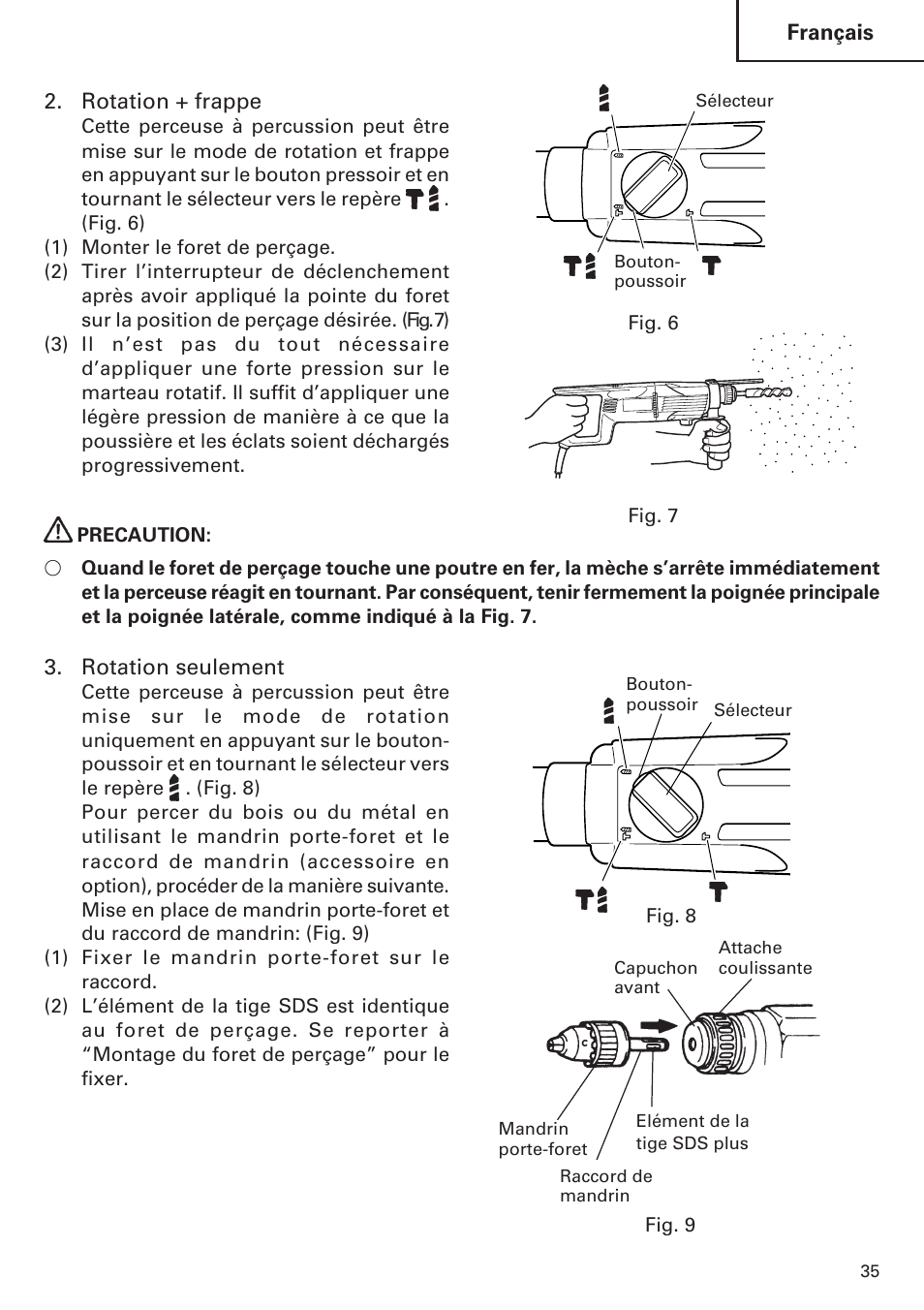 Hitachi Koki USA DH 24PE User Manual | Page 35 / 72