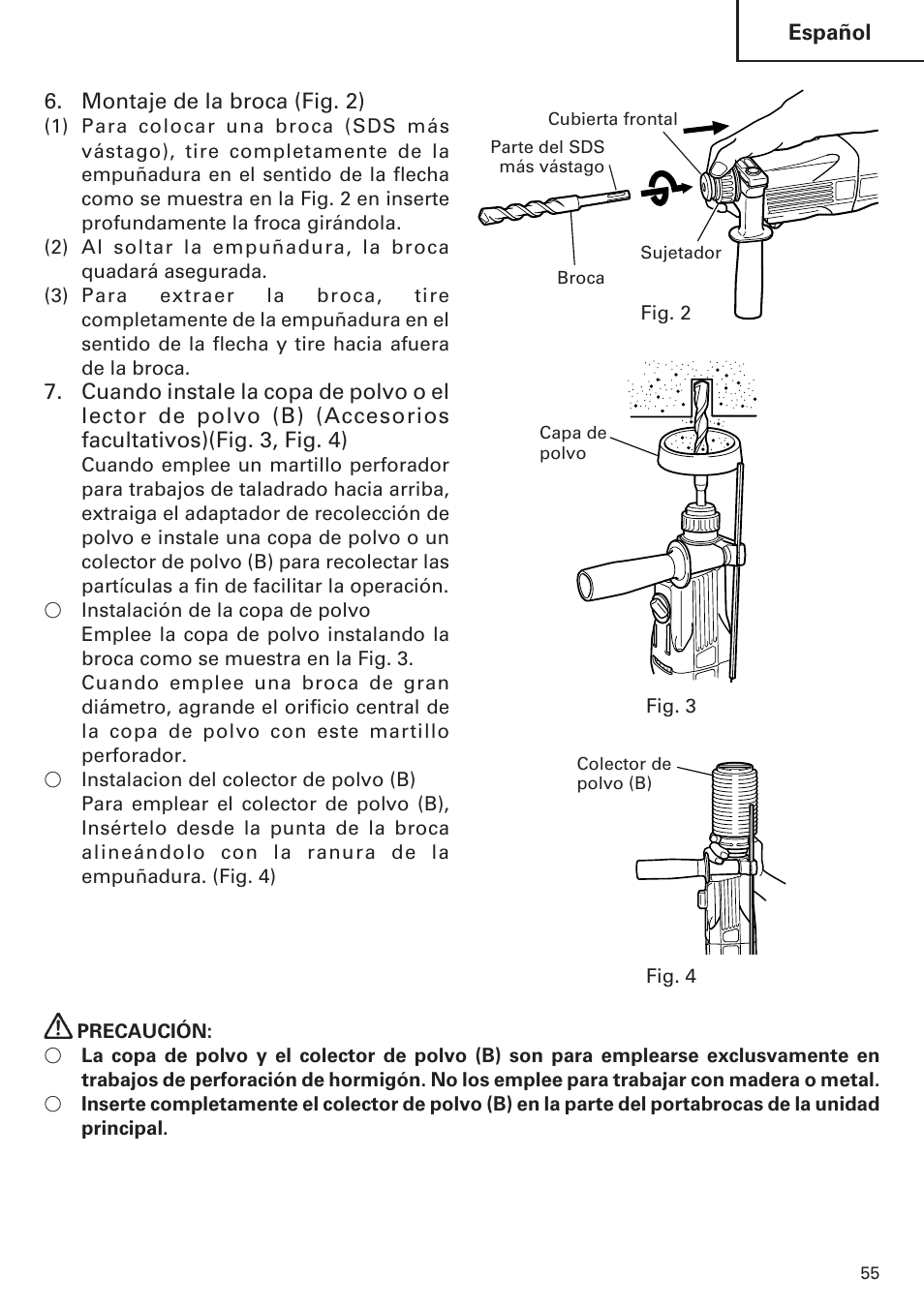 Hitachi Koki USA DH 24PE User Manual | Page 55 / 72