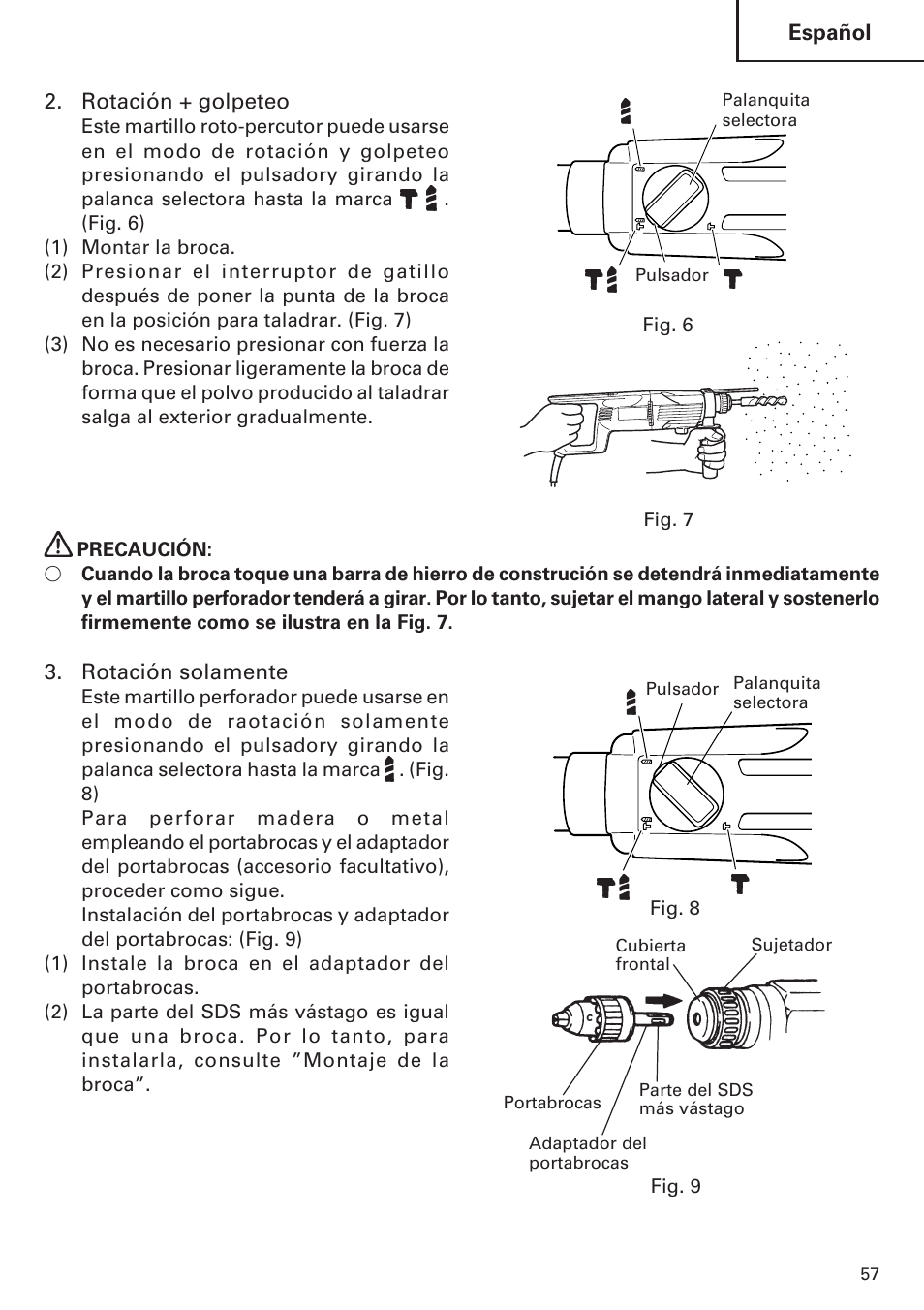 Hitachi Koki USA DH 24PE User Manual | Page 57 / 72