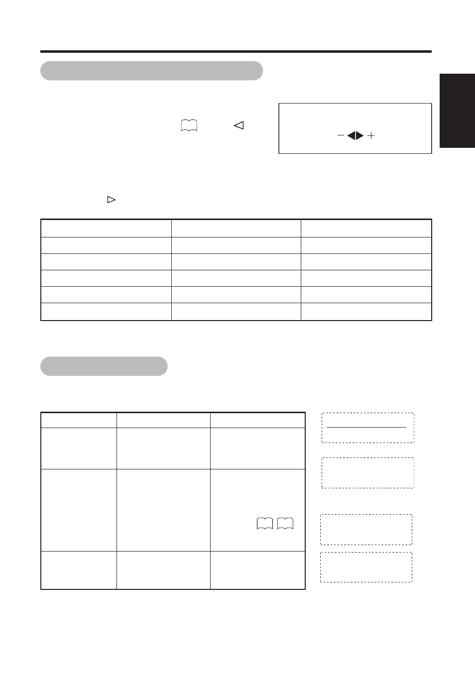 Reset (settings initialization), Signal check, English | Display menu item display application, Status display action | Hitachi Koki USA CMP4120HDUS User Manual | Page 30 / 38
