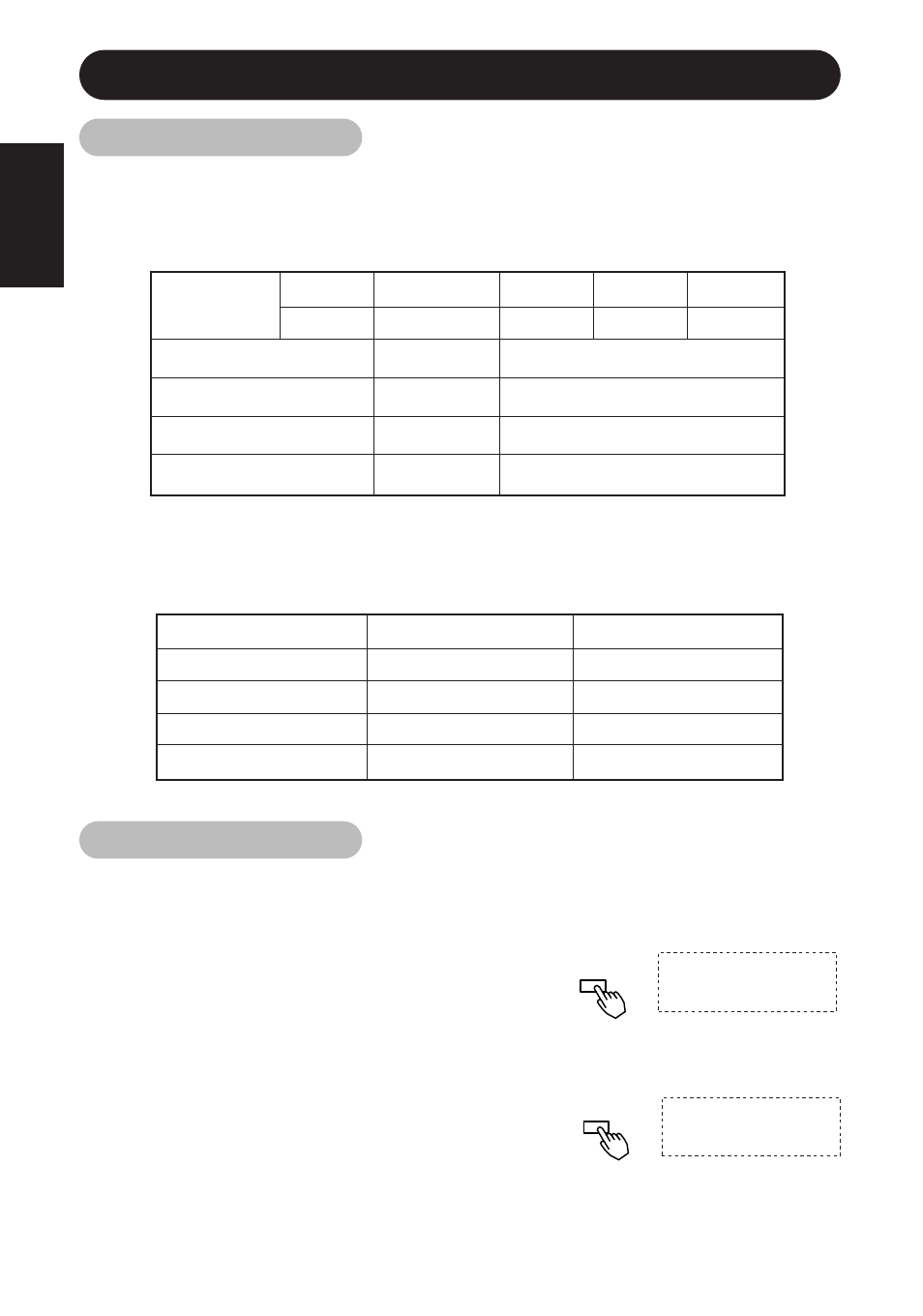 Otherfeatures (continued), Power save mode, Sound mode | English, When the rgb input jack is selected, When the video input jack is selected, Press the menu button to cancel sound mode | Hitachi Koki USA CMP4120HDUS User Manual | Page 31 / 38