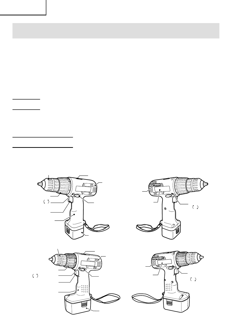 Description fonctionnelle, Modele, Nom des parties | Hitachi Koki USA DS 12DVF User Manual | Page 32 / 72