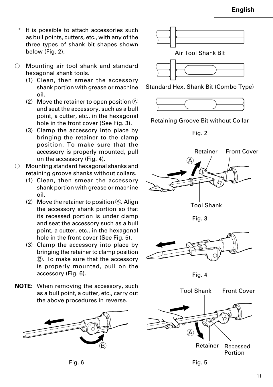 Hitachi Koki USA H 65SD2 User Manual | Page 11 / 48