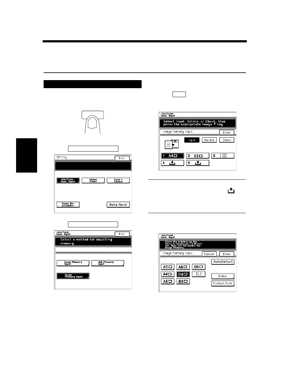 Image memory input | Hitachi Koki USA DDC 52N User Manual | Page 140 / 209