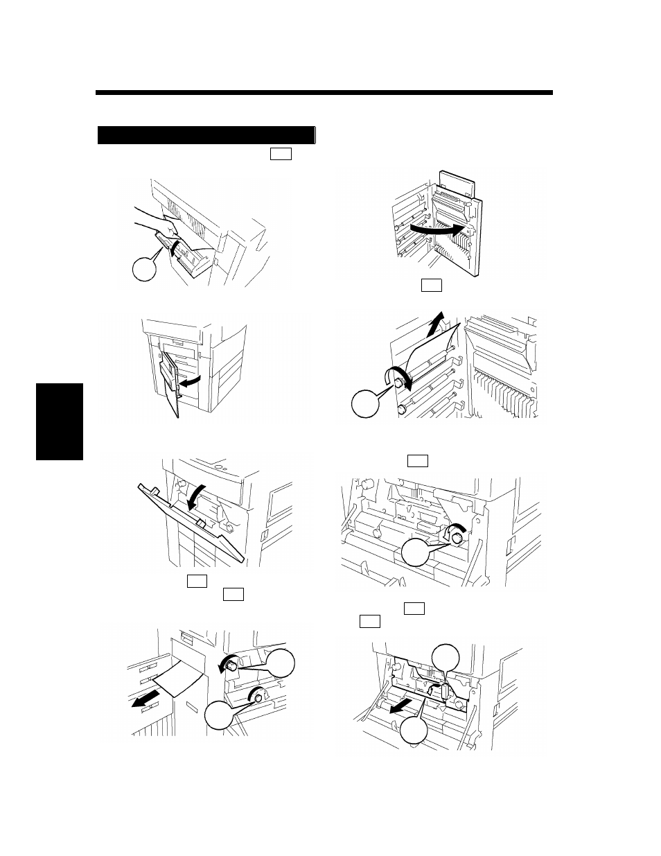 Misfeed clearing procedures | Hitachi Koki USA DDC 52N User Manual | Page 174 / 209