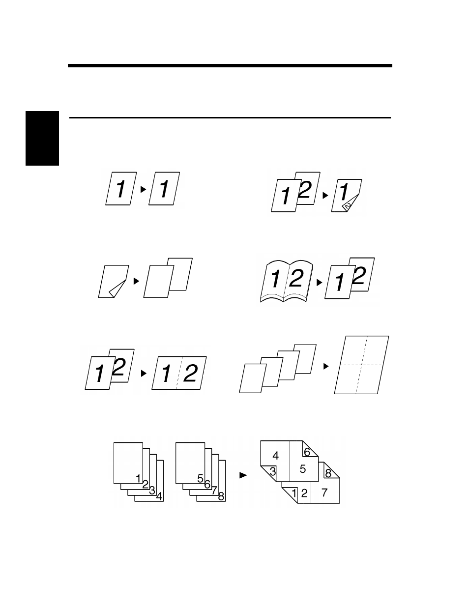 Typical copies, Typical copies you can make with your copier | Hitachi Koki USA DDC 52N User Manual | Page 20 / 209