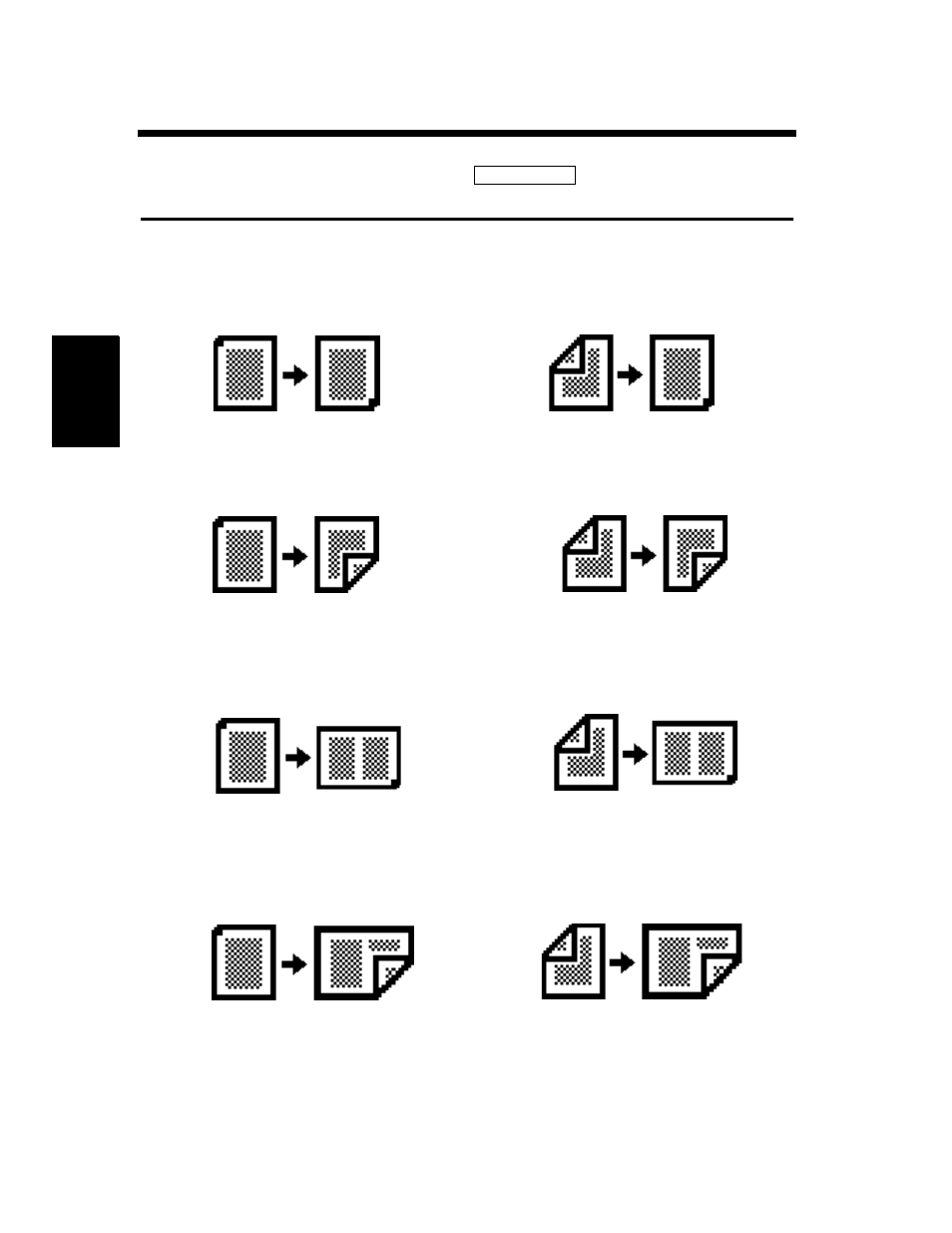 Selecting the original-copy mode, Selecting the original copy type, Original copy types | Hitachi Koki USA DDC 52N User Manual | Page 72 / 209