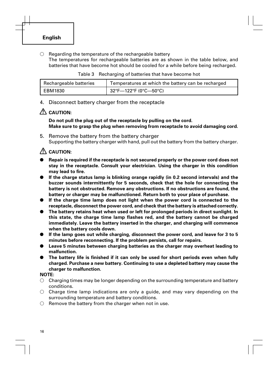 Hitachi Koki USA DS 18DL User Manual | Page 16 / 88