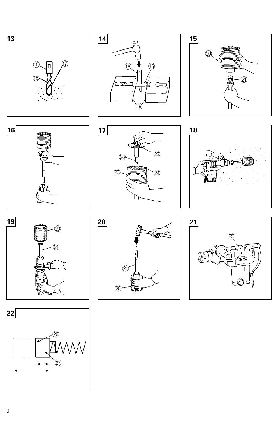 Hitachi Koki USA DH 40SA User Manual | Page 3 / 22