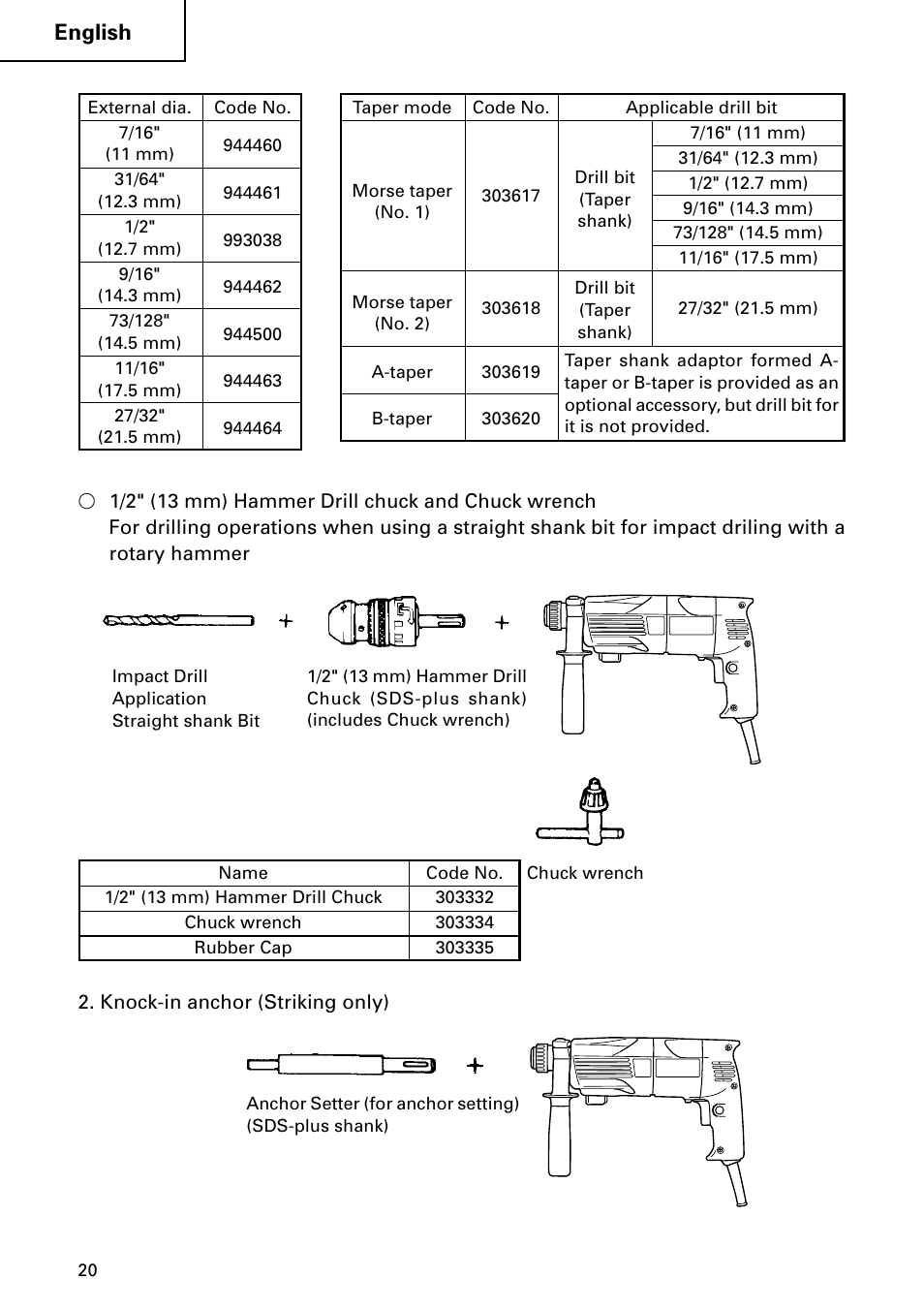 Hitachi Koki USA DH 24PC User Manual | Page 20 / 72