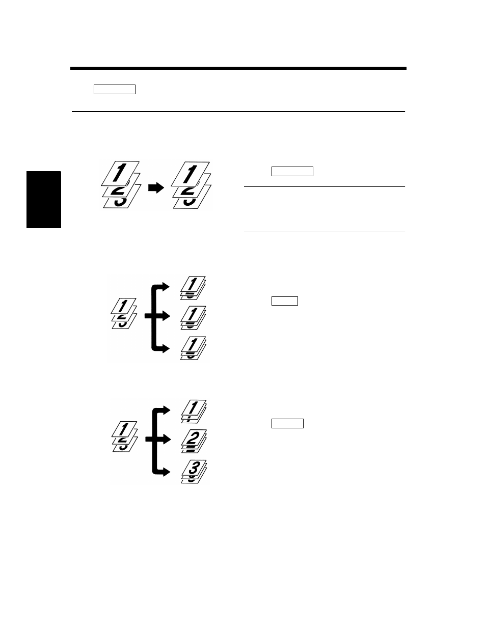 Selecting the finishing, Finishing functions | Hitachi Koki USA 52 User Manual | Page 58 / 207