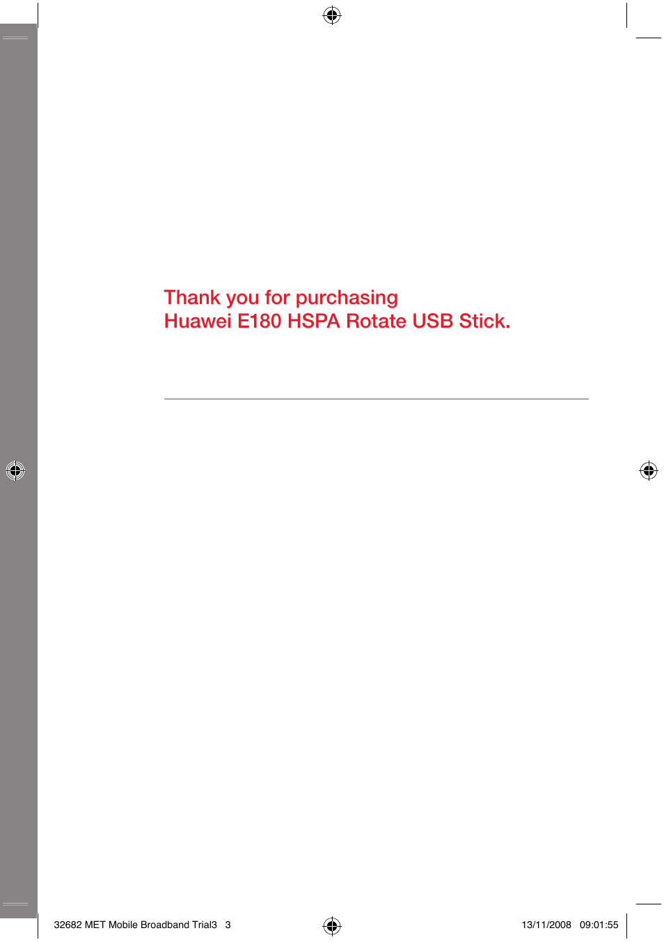 Huawei E180 User Manual | Page 3 / 20