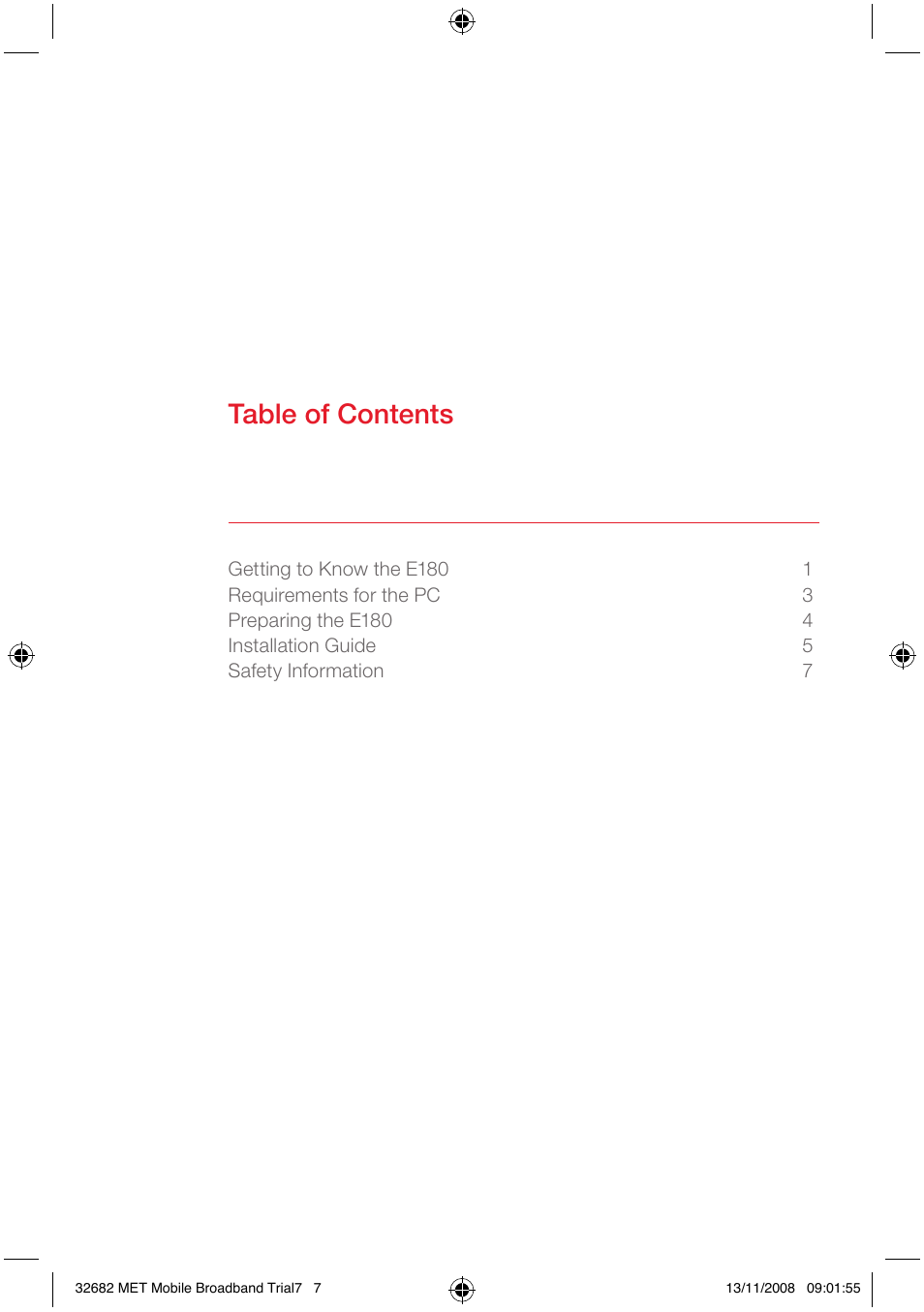 Huawei E180 User Manual | Page 7 / 20