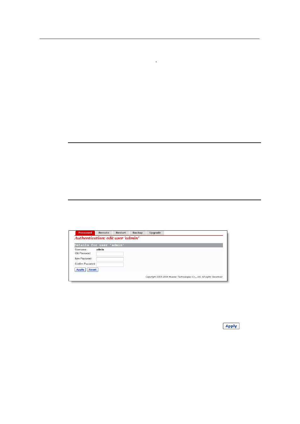 14 password, 15 remote access | Huawei ADSL2+Broadband Router Aolynk DR814 User Manual | Page 41 / 77