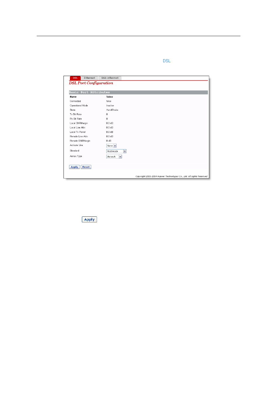 20 log | Huawei ADSL2+Broadband Router Aolynk DR814 User Manual | Page 48 / 77