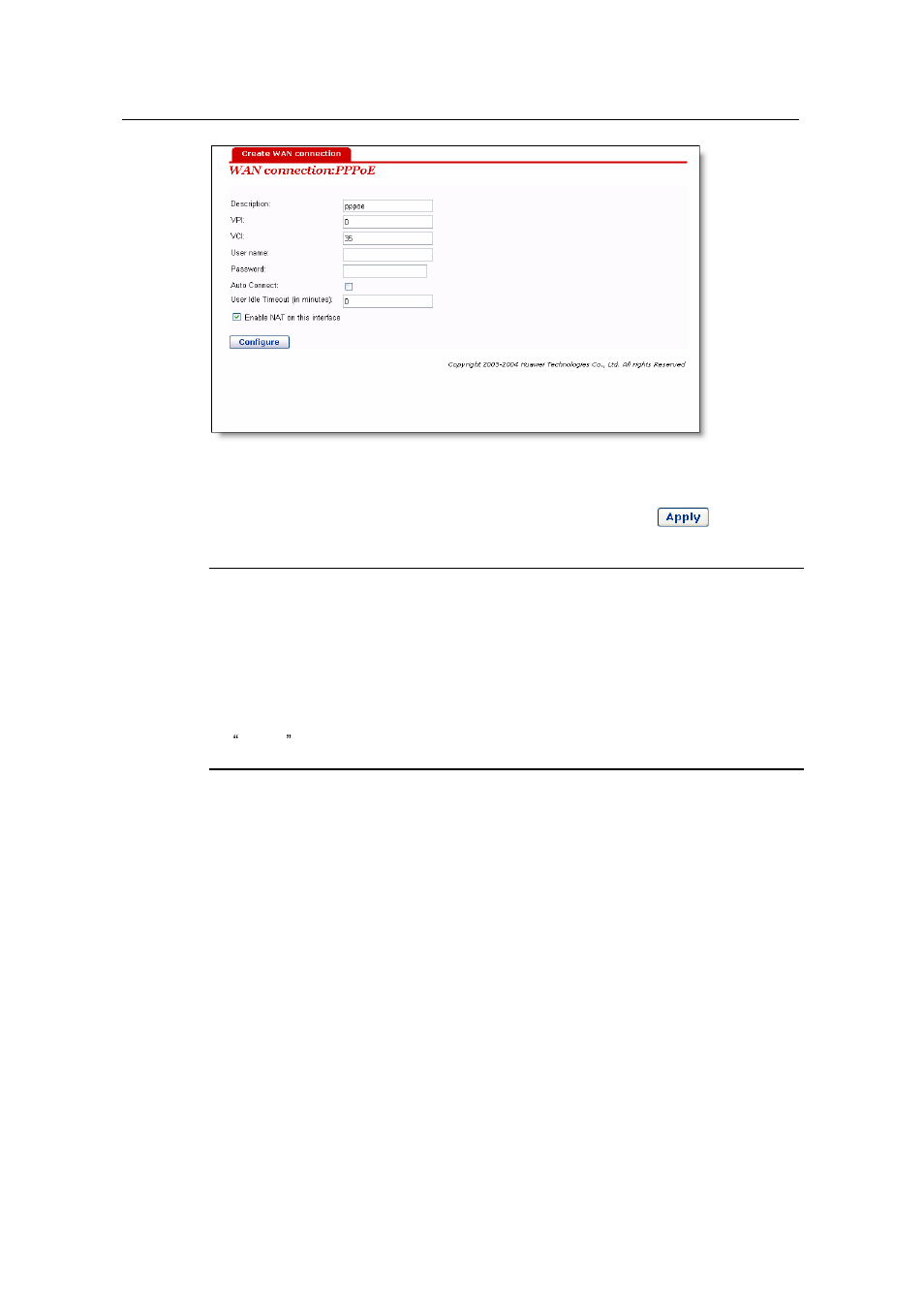 Huawei ADSL2+Broadband Router Aolynk DR814 User Manual | Page 67 / 77