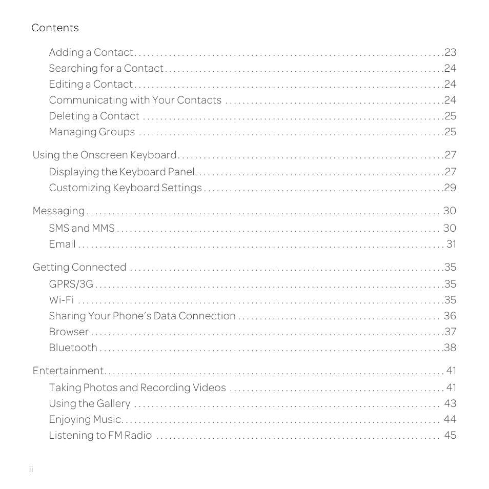 Huawei U8800-51 User Manual | Page 3 / 83