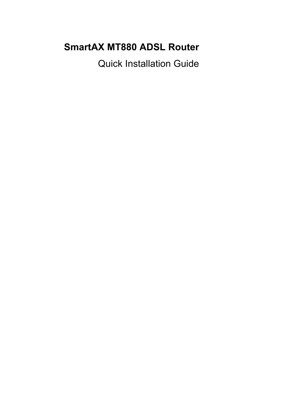 Huawei SmartAX MT880 User Manual | 16 pages