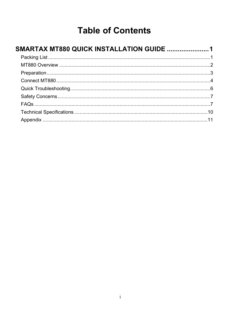 Huawei SmartAX MT880 User Manual | Page 3 / 16