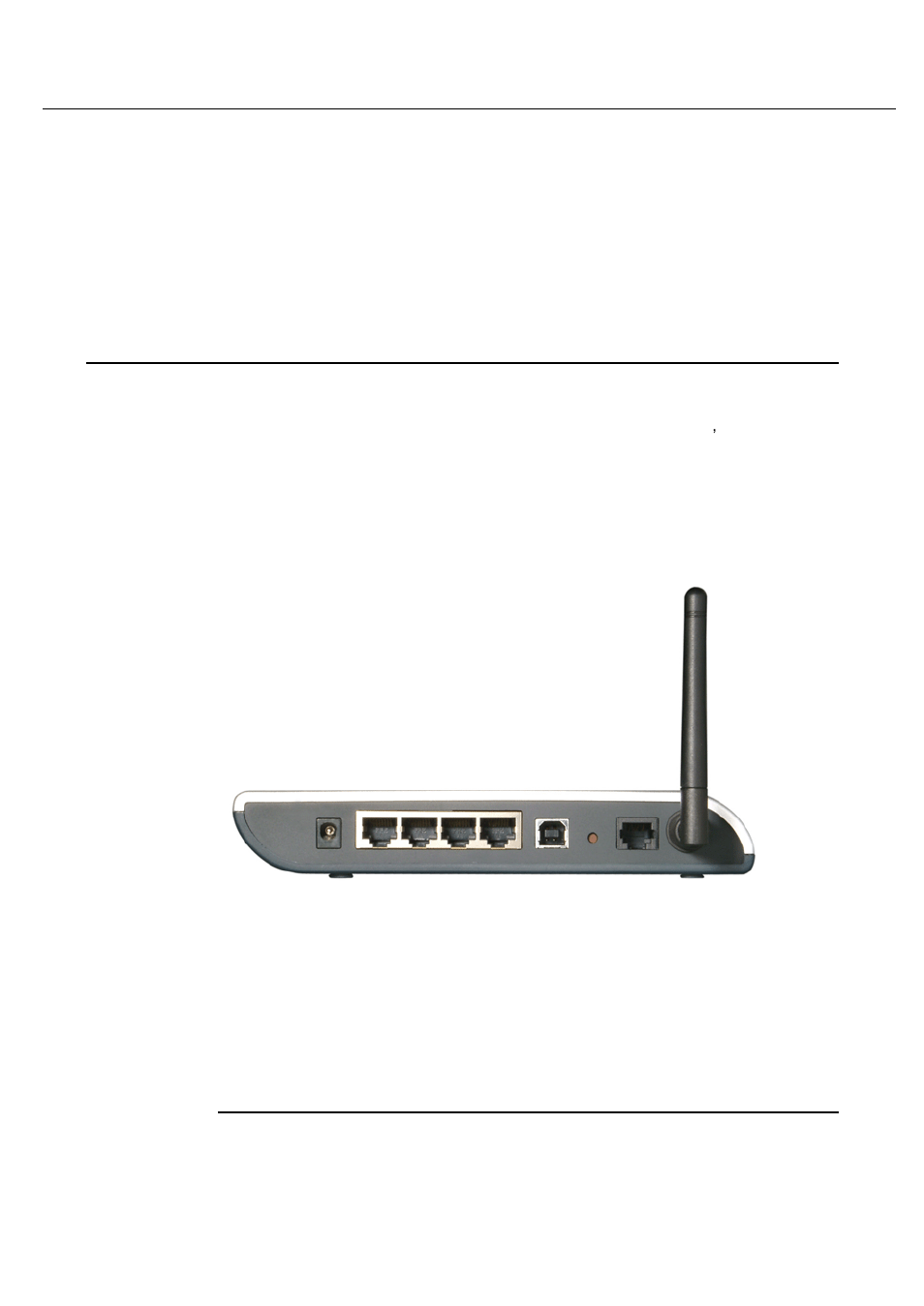 Hardware installation & setup, 1 rear panel & connections | Huawei AOLYNK WDR814IG User Manual | Page 13 / 63