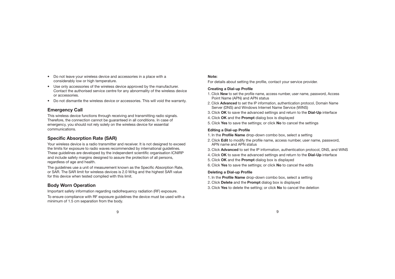 Huawei DiGi Broadband HSDPA USB E219 User Manual | Page 13 / 20