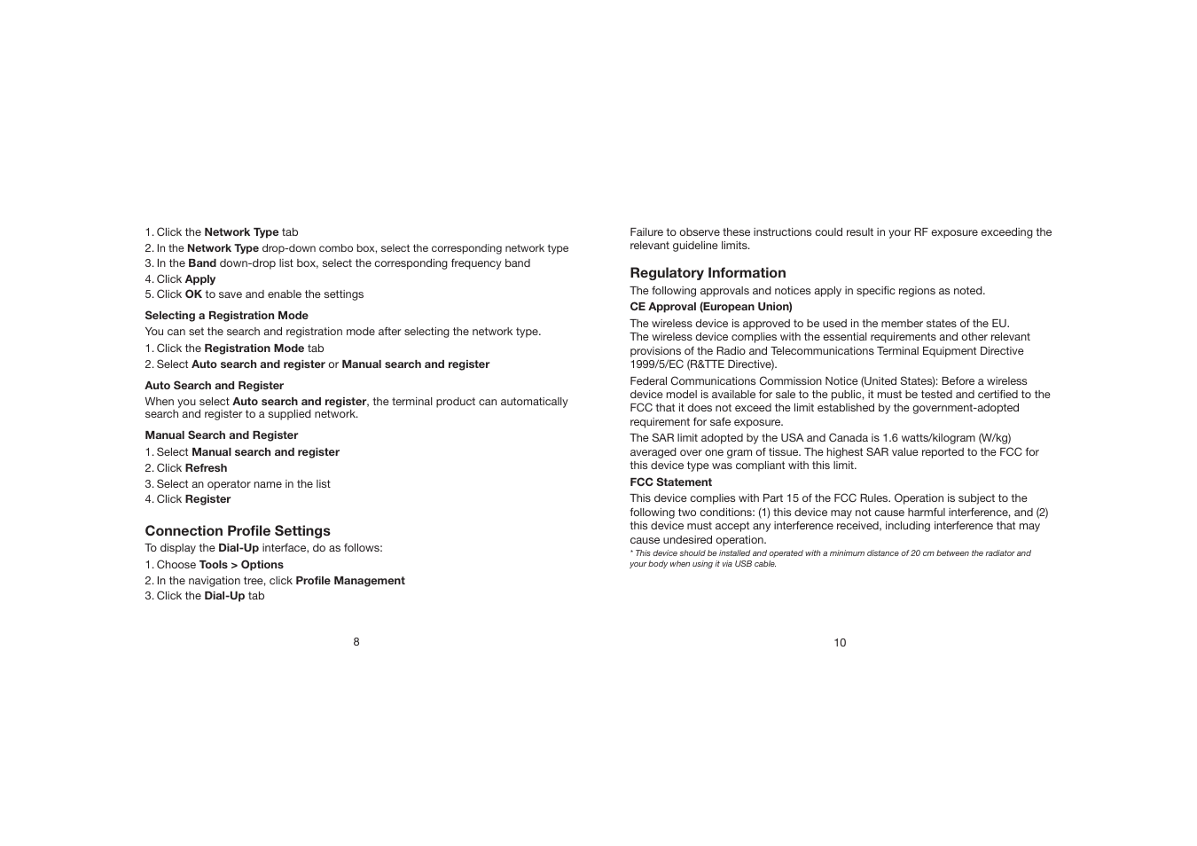 Huawei DiGi Broadband HSDPA USB E219 User Manual | Page 14 / 20