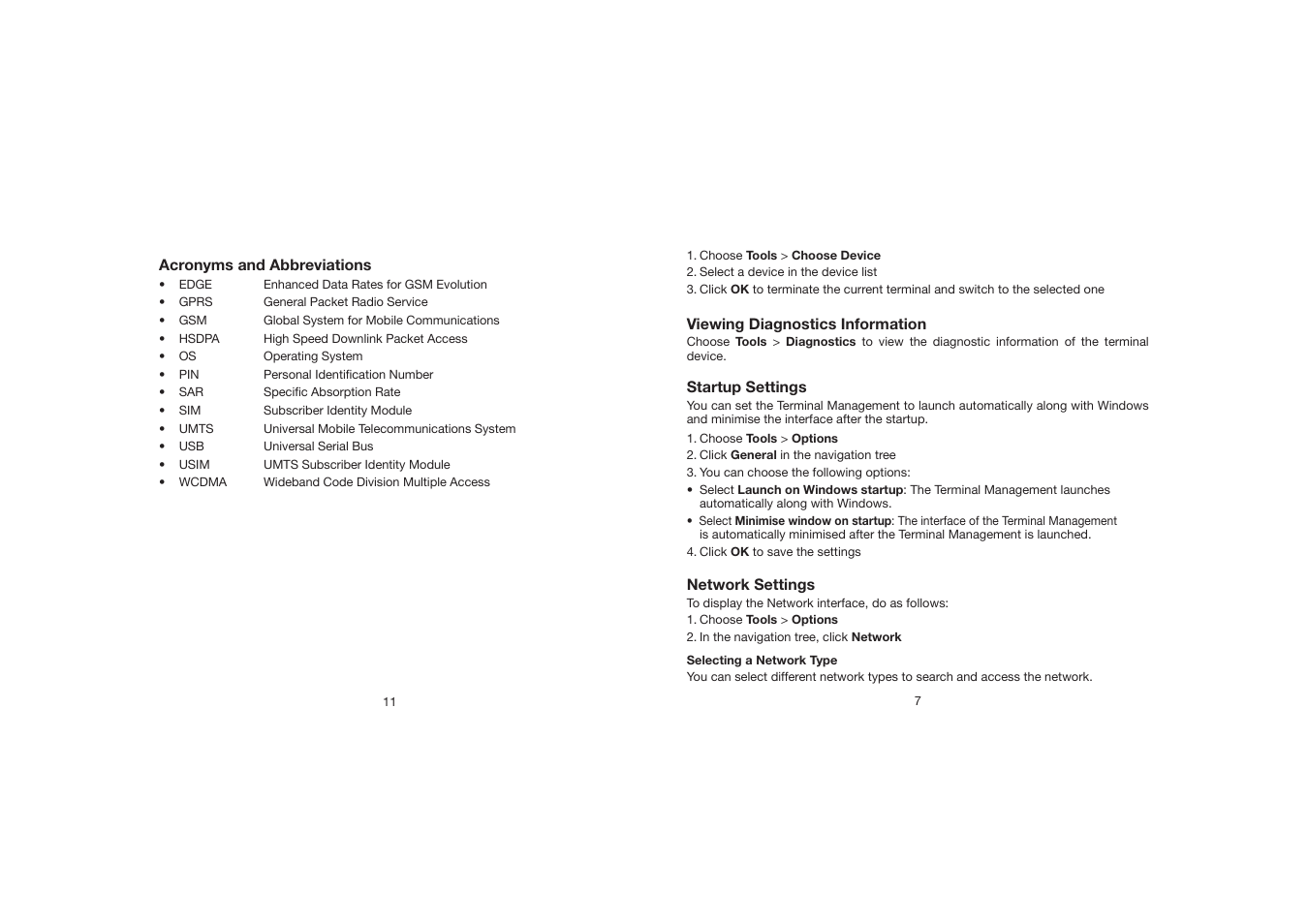 Huawei DiGi Broadband HSDPA USB E219 User Manual | Page 15 / 20