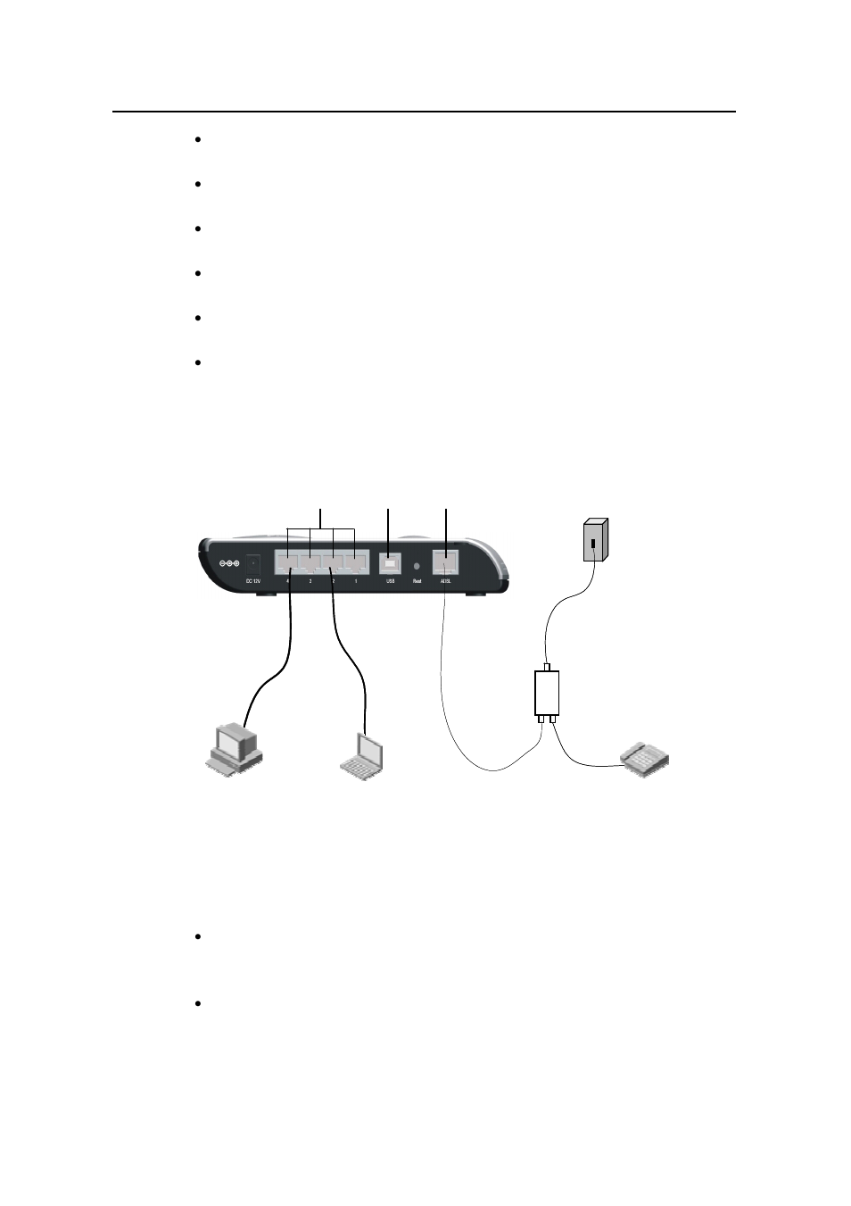 Device connection, 3 device connection | Huawei DR814Q User Manual | Page 11 / 110