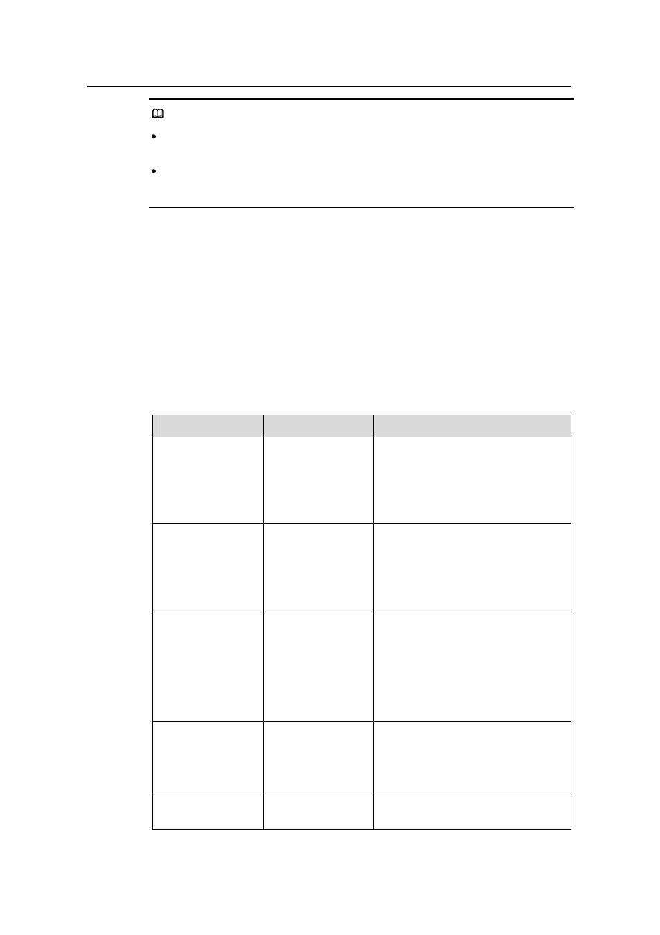 Description of the factory default settings, 3 description of the factory default settings | Huawei DR814Q User Manual | Page 15 / 110