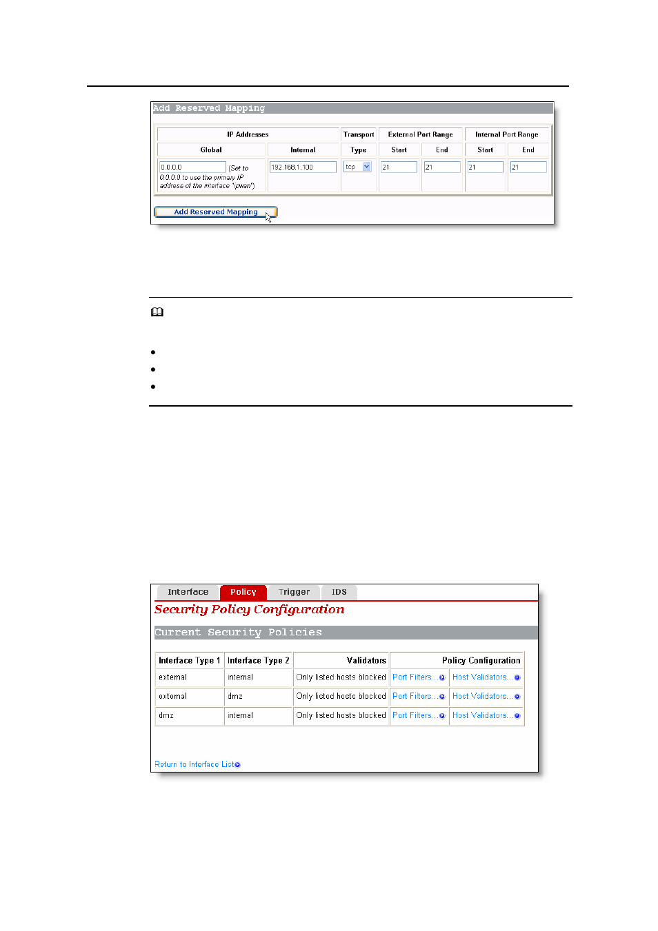 Policy, 2 policy | Huawei DR814Q User Manual | Page 61 / 110