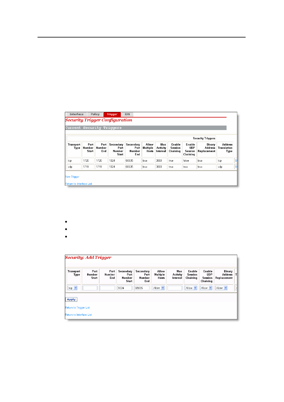 Trigger, 3 trigger | Huawei DR814Q User Manual | Page 68 / 110
