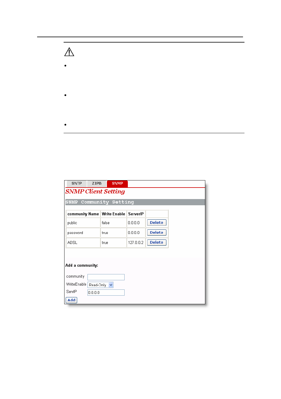 Snmp, 3 snmp | Huawei DR814Q User Manual | Page 82 / 110
