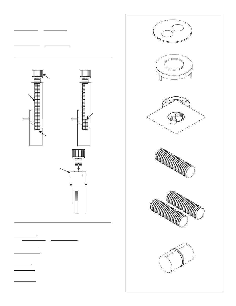 B. vent kits components | Heatiator ADI60S User Manual | Page 35 / 41
