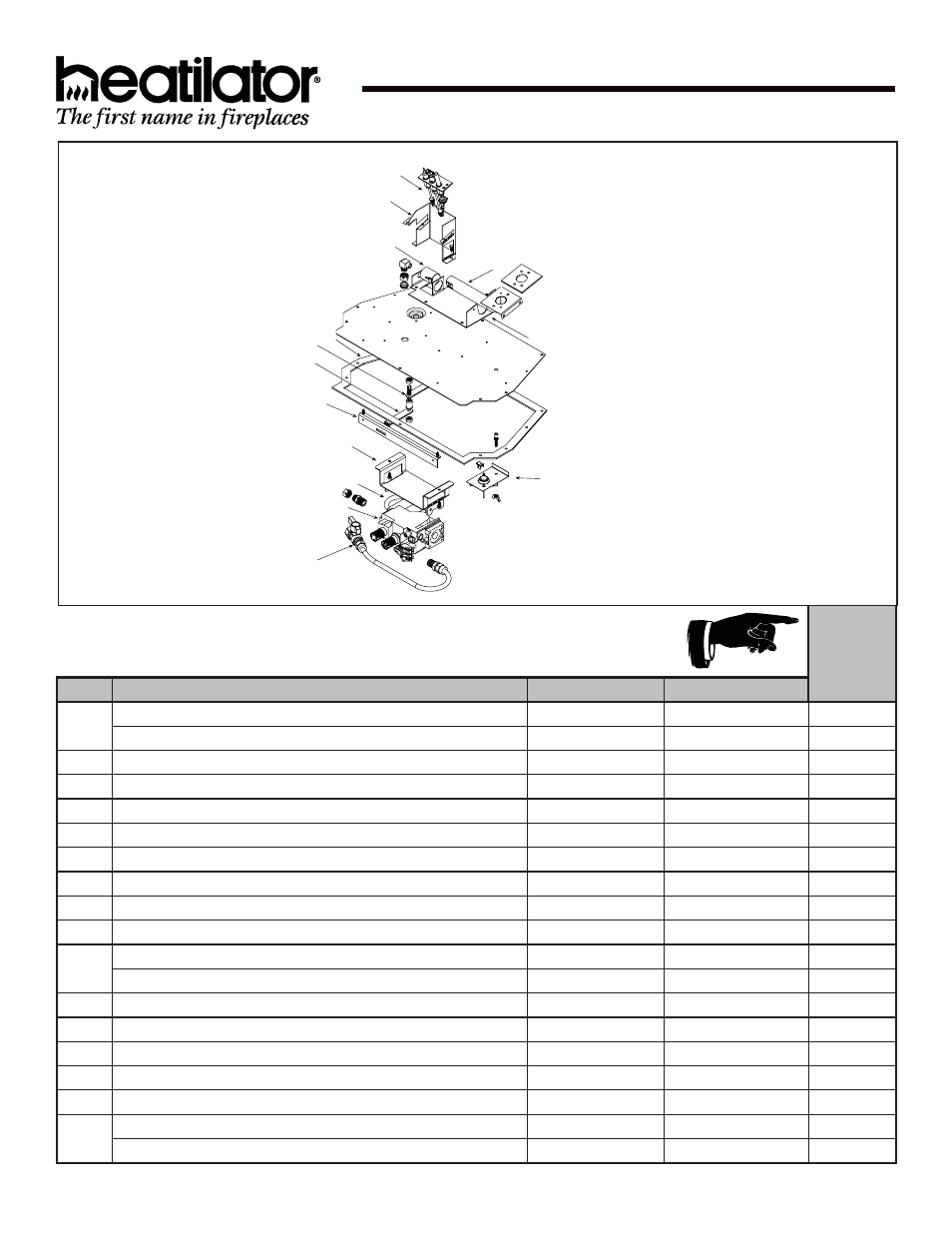 Adi60s, Stocked at depot | Heatiator ADI60S User Manual | Page 38 / 41