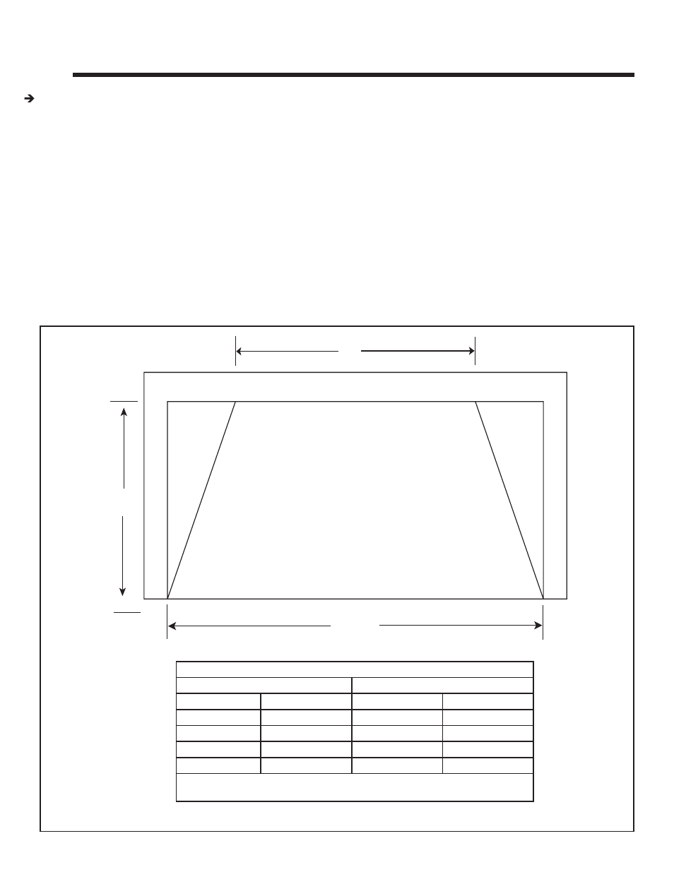 Top view a c b, Fireplace size requirements | Heatiator ADI60S User Manual | Page 6 / 41