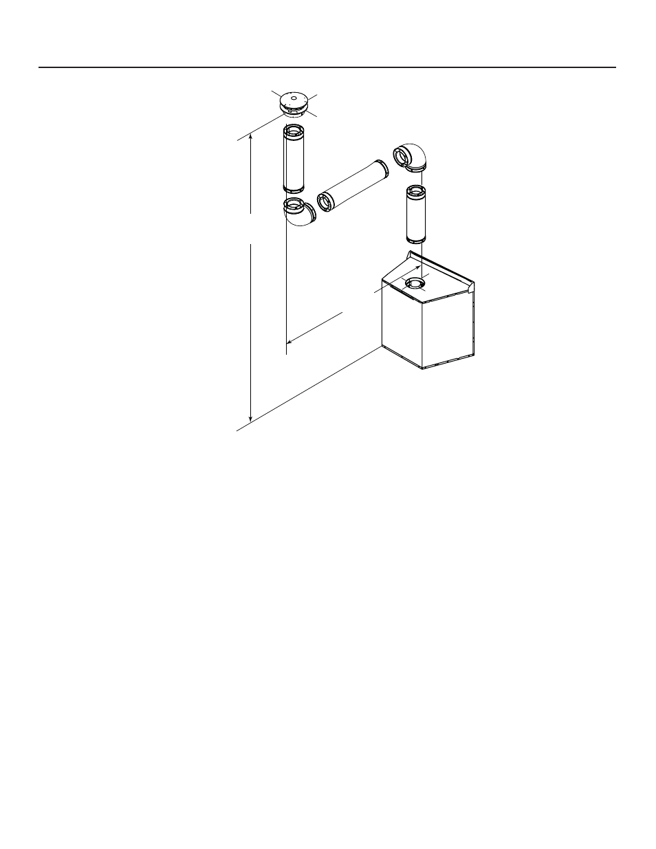 Top vent - vertical termination - (continued) | Heatiator Heatilator Evolution NEVO4236I NEVO3630I User Manual | Page 30 / 75