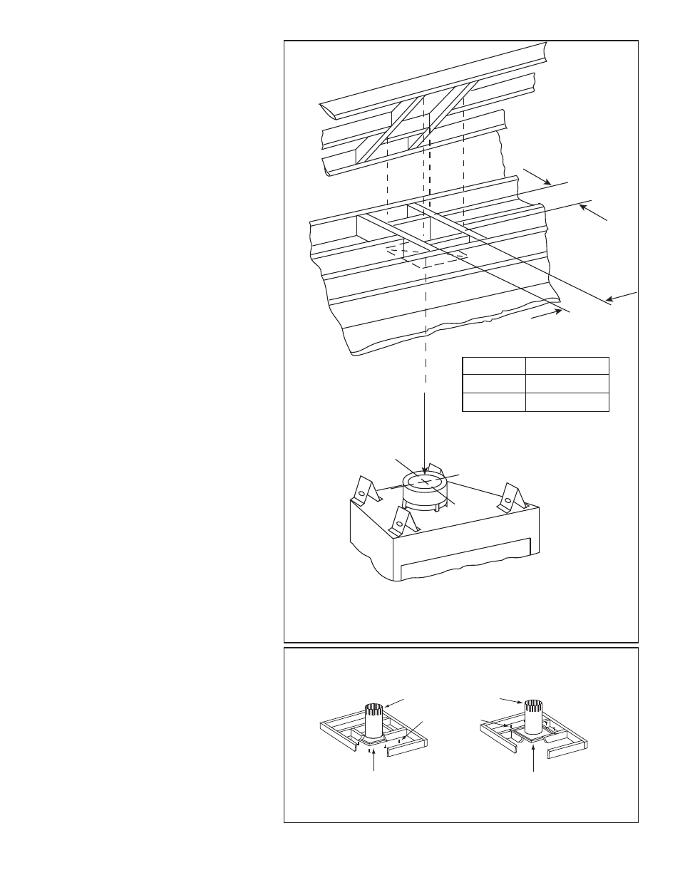 C. install the ceiling firestop | Heatiator Heatilator Evolution NEVO4236I NEVO3630I User Manual | Page 36 / 75