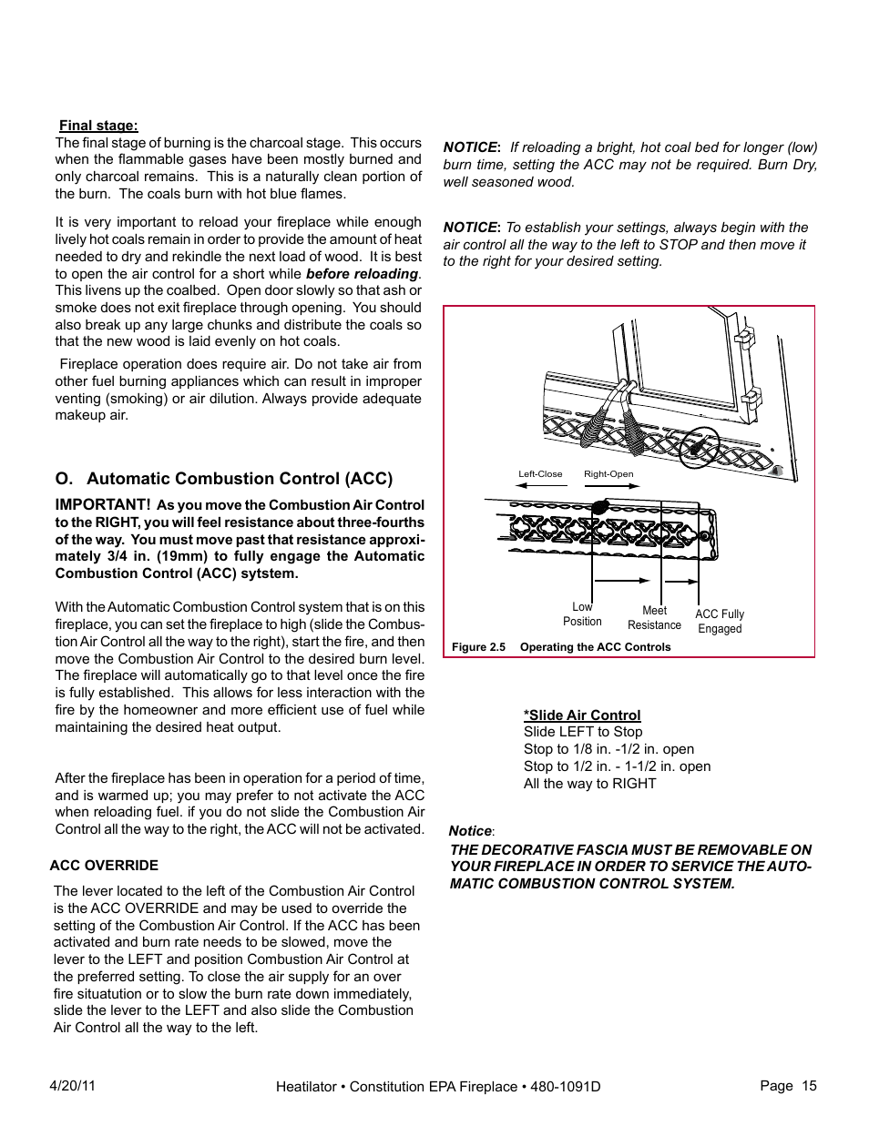 Heatiator C40 User Manual | Page 15 / 71
