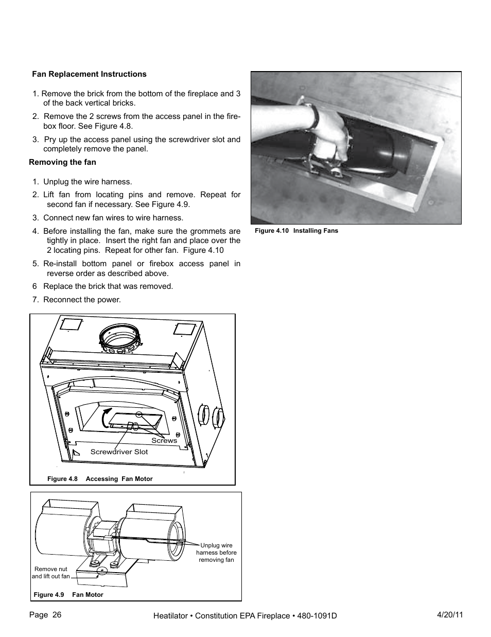 Heatiator C40 User Manual | Page 26 / 71