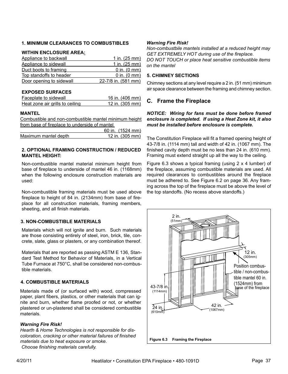 Heatiator C40 User Manual | Page 37 / 71