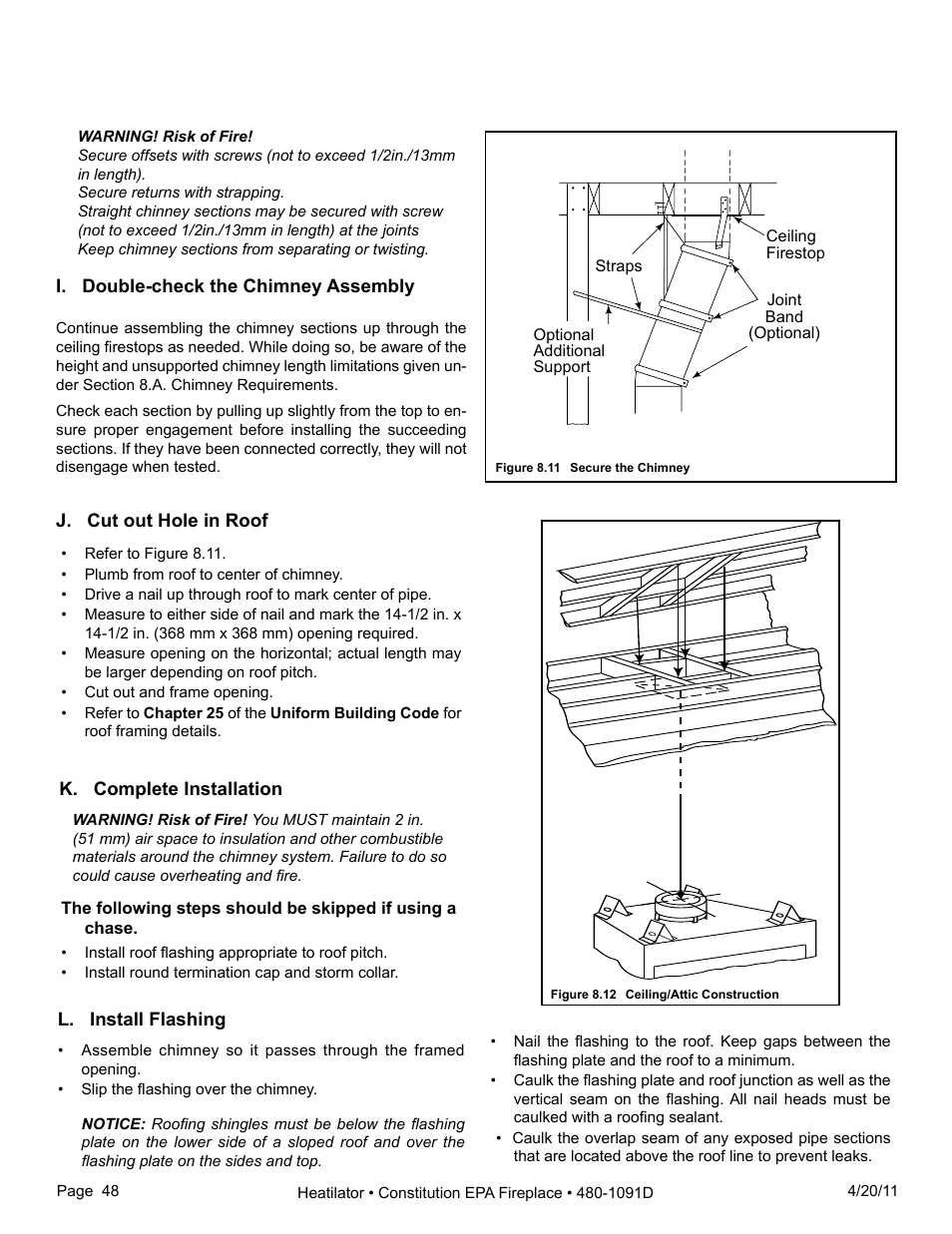 Heatiator C40 User Manual | Page 48 / 71