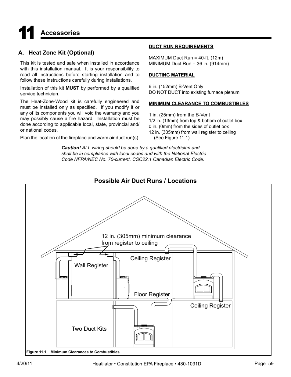 Accessories | Heatiator C40 User Manual | Page 59 / 71