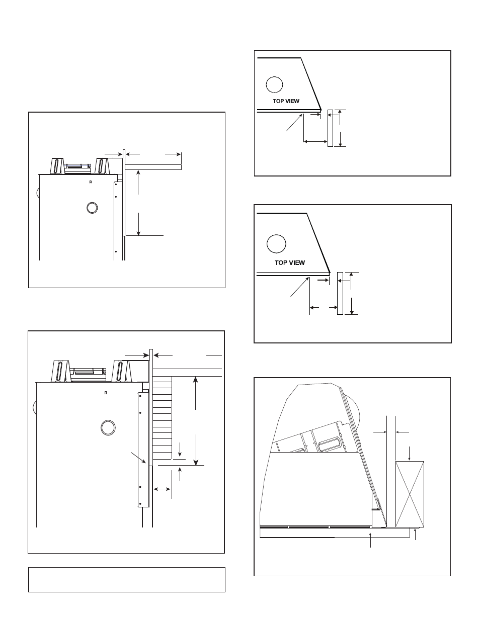D. mantel and wall projections | Heatiator Heatilator Rave4013i-c User Manual | Page 20 / 70