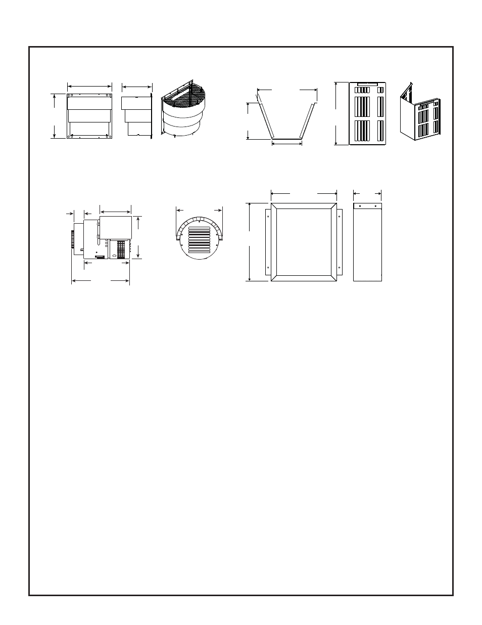 B. vent components diagrams | Heatiator Heatilator Rave4013i-c User Manual | Page 66 / 70