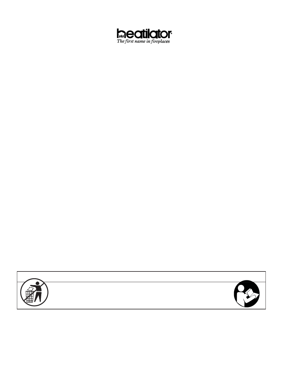 Notice | Heatiator Heatilator Rave4013i-c User Manual | Page 70 / 70