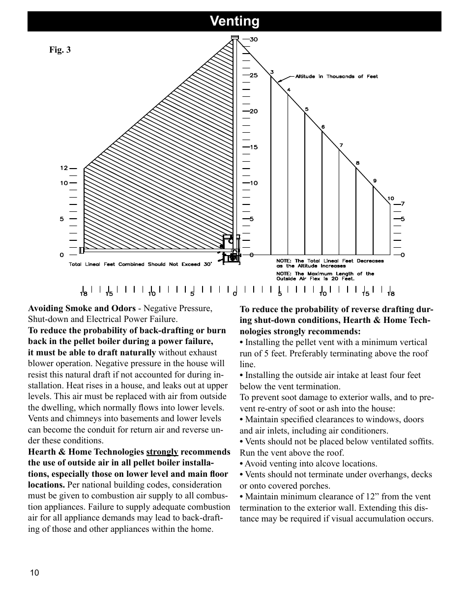 Venting | Heatiator Heatilator BH60 User Manual | Page 10 / 42