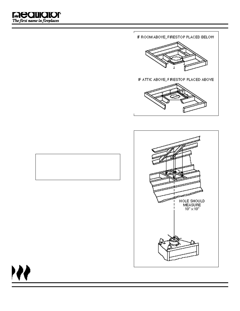 Heatiator Heatilator Fireplace GC150 User Manual | Page 12 / 28