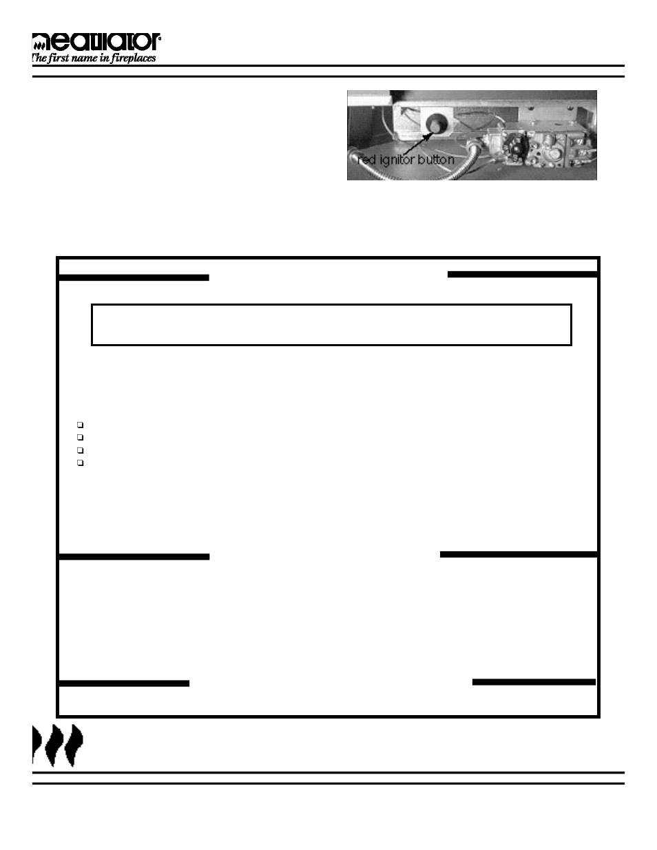 Lighting instructions | Heatiator Heatilator Fireplace GC150 User Manual | Page 20 / 28