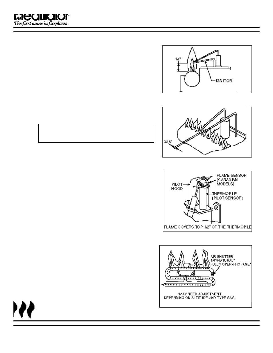 Vii. maintenance instructions | Heatiator Heatilator Fireplace GC150 User Manual | Page 24 / 28